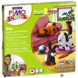 Набор для лепки из полимерной глины Fimo Kids Домашний любимец