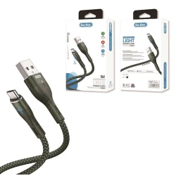 Кабель Go-Des GD-UC556M USB to microUSB, 1 м, черный