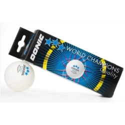 Набор мячей для настольного тенниса Donic, 3 шт, белые - WS0873 Набор мячей для настольного тенниса Donic, 3 шт, белые - WS0873