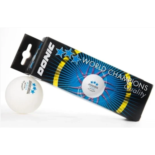 Набор мячей для настольного тенниса Donic, 3 шт, белые - WS0873 Набор мячей для настольного тенниса Donic, 3 шт, белые - WS0873