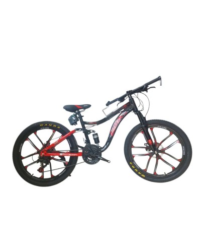Uşaq velosipedi BMX 24 GTR-276 qara/qızrmızı