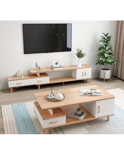 Şkaf TV Stend 2, 210x48x45 sm, laminat - ZARR005