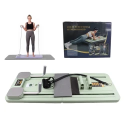 Многофункциональная доска для пилатеса, ABS пластик, зелёная, 106x41x3 см Многофункциональная доска для пилатеса, ABS пластик, зелёная, 106x41x3 см