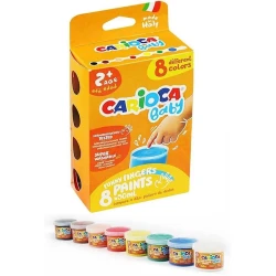 Пальчиковые краски Carioca Baby Finger Paints, 8 шт