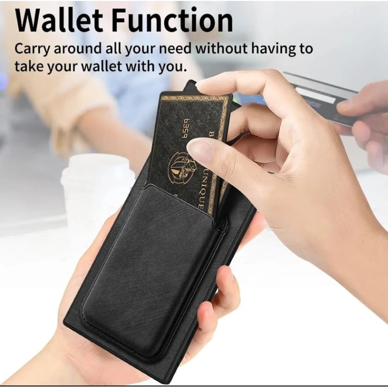 Чехол Magnetic magsafe card holder для Samsung Galaxy S24 Ultra Black