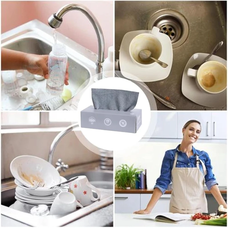 Набор кухонных полотенец party001, 20x20 см, микрофибра, 20 шт