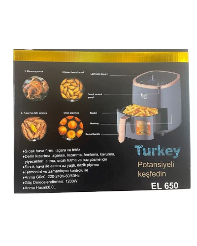 Fritür Elif EL650