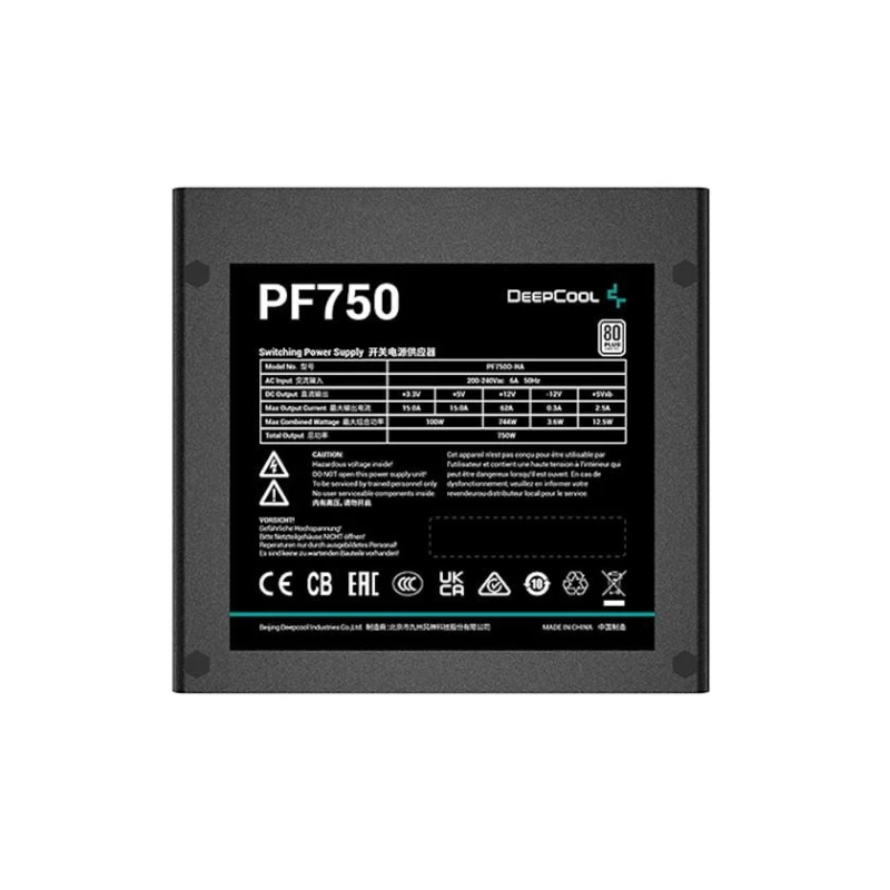 Блок питания Deepcool PF750 750W (R-PF750D-HA0B-EU) Блок питания Deepcool PF750 750W (R-PF750D-HA0B-EU)