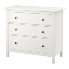Komod IKEA Hemnes, bütöv ağac, 108x50x96 sm