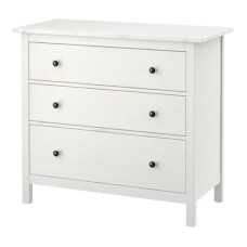 Komod IKEA Hemnes, bütöv ağac, 108x50x96 sm