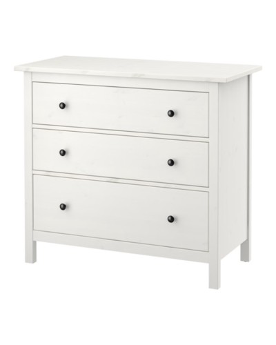 Komod IKEA Hemnes, bütöv ağac, 108x50x96 sm