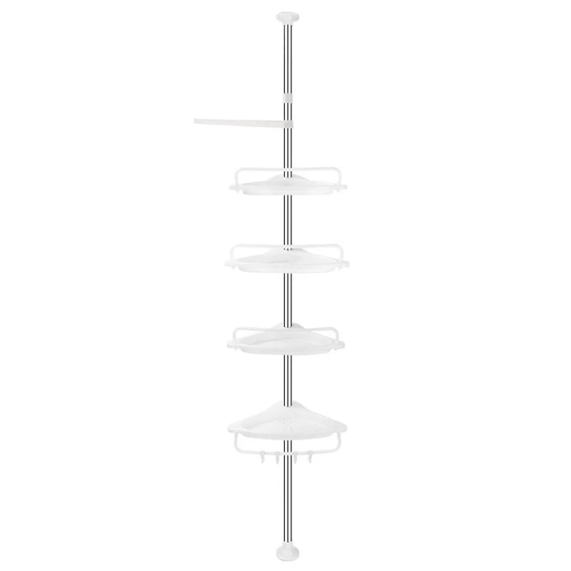 Полка на ванну Multi Corner Shelf MA-GH148, 21,5х33 см, полипропилен, белый Полка на ванну Multi Corner Shelf MA-GH148, 21,5х33 см, полипропилен, белый