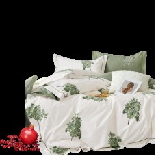 Yataq dəsti Narlı Super Narlı 000882, yorğan üzü 160x220 sm, mələfə 240x260 sm, 2 əd yastıq üzü 50x70 sm, ailəvi, satin/pambıq, rəngbərəng