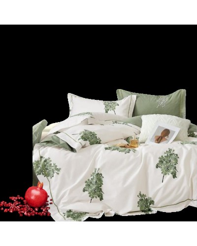 Yataq dəsti Narlı Super Narlı 000882, yorğan üzü 160x220 sm, mələfə 240x260 sm, 2 əd yastıq üzü 50x70 sm, ailəvi, satin/pambıq, rəngbərəng
