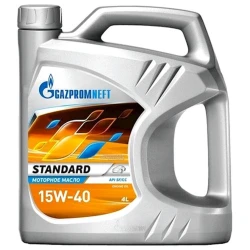 Моторное масло Gazpromneft Standart 15W-40, 4 л
