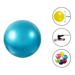 Fitnes topu Gymnic 1780, PVC, mavi, 23 sm