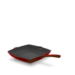 Сковородка-гриль Korkmaz Casta A2846, 26х26 см, красный