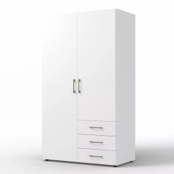 Шкаф Art Mebel Art-80-10, ЛДСП, белый, 50х80х210 см Шкаф Art Mebel Art-80-10, ЛДСП, белый, 50х80х210 см