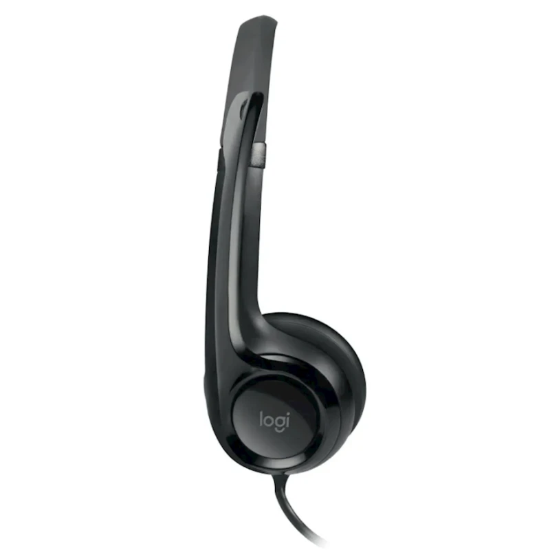 Проводные наушники Logitech H390 USB Computer Headset Black (981-000014) Проводные наушники Logitech H390 USB Computer Headset Black (981-000014)