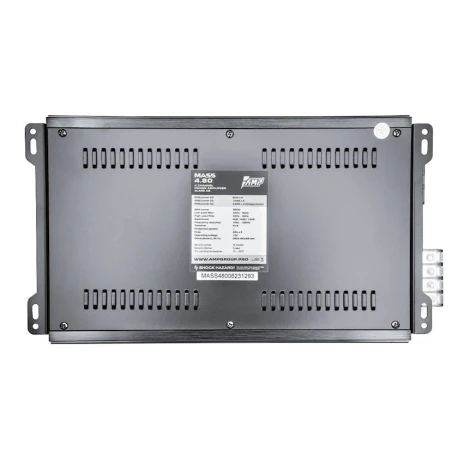 Автомобильный усилитель AMP MASS 4.80 Автомобильный усилитель AMP MASS 4.80