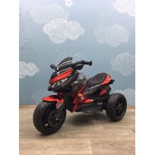 Uşaq elektrik avtomobili A176, qara/qırmızı
