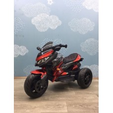 Uşaq elektrik avtomobili A176, qara/qırmızı