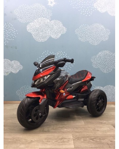 Uşaq elektrik avtomobili A176, qara/qırmızı