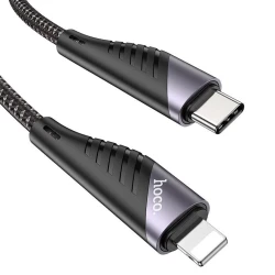 Кабель USB Hoco U95 60W Type-C to Lightning, Черный