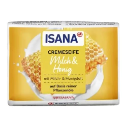 Туалетное крем-мыло Cremeseife Isana Milk & Honey 150 г