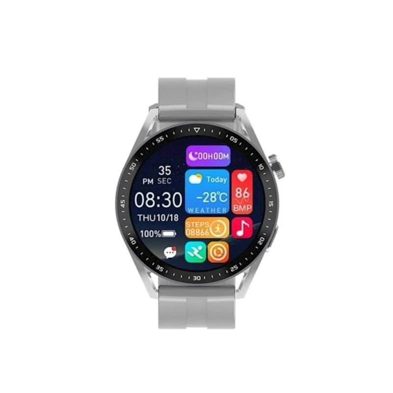 Ağıllı saat Smart Watch HW3 Pro Silver