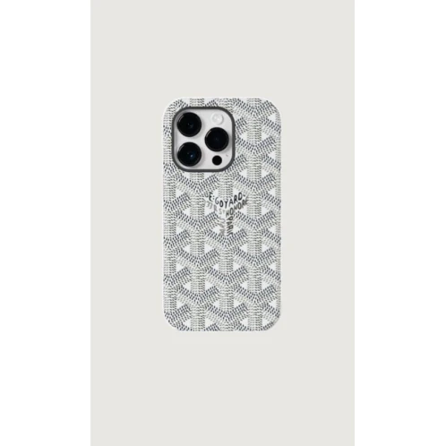 Çexol GOYARD Apple iPhone 16 Pro üçün, White