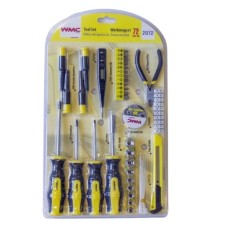 Alət dəsti WMC Tools WMC-2072, 72 əd