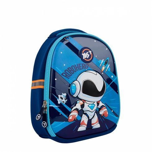 Дошкольный рюкзак Yes 550018 Robohero, EVA/полиэстер, 25x20x9 см, синий Дошкольный рюкзак Yes 550018 Robohero, EVA/полиэстер, 25x20x9 см, синий