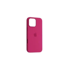 Çexol Silicone iPhone 16 Pro Max üçün Fuchsia