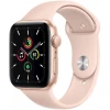 Smart saat Apple Watch SE GPS 44mm Gold Aluminium Case with Pink Sand Sport Band (MYDR2UL/A)