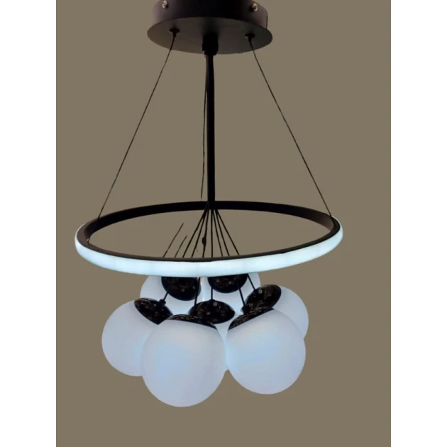 Люстра подвесная 1047, черная
