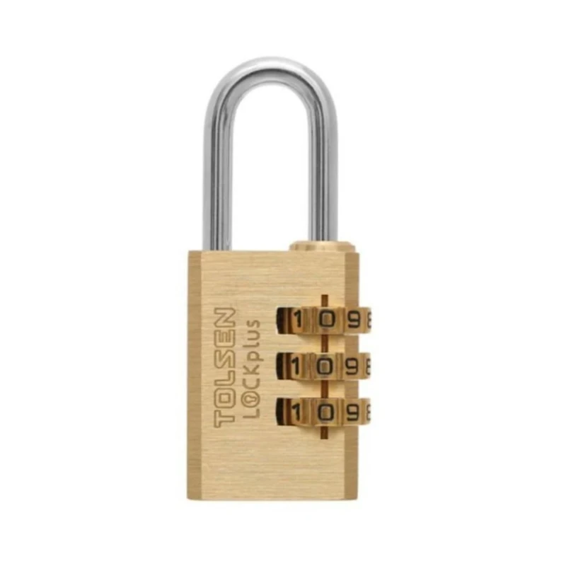 Навесной замок Tolsen 55123, с кодом, 30 мм