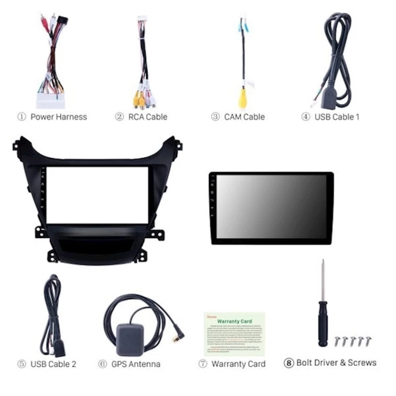 Avtomobil monitoru Still Coll Hyundai Elantra 2014-2016 Avtomobil monitoru Still Coll Hyundai Elantra 2014-2016