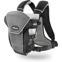 Kenquru çanta Chicco UltraSoft Magic Air Q, boz/qara