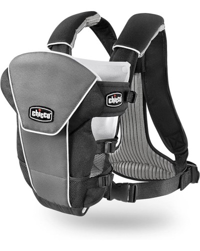 Kenquru çanta Chicco UltraSoft Magic Air Q, boz/qara