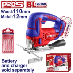 Elektrik lobzik Emtop ELGS201008 20V