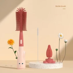 Qidalanma qablarının təmizlənməsi üçün fırça dəsti SF000004R, 3 əd, qırmızı