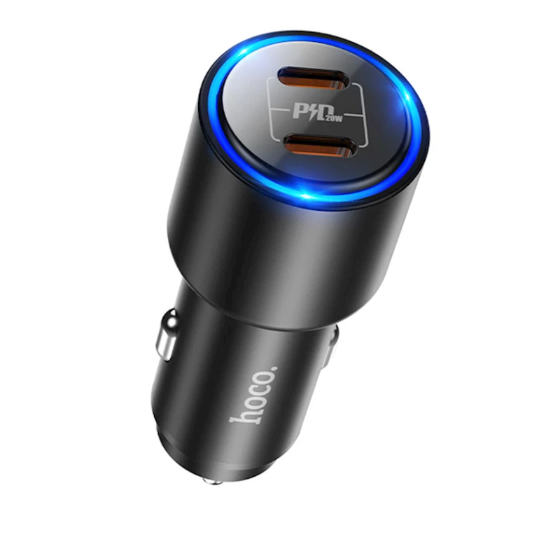 Автомобильное зарядное устройство Hoco NZ3 Clear Way Black Автомобильное зарядное устройство Hoco NZ3 Clear Way Black