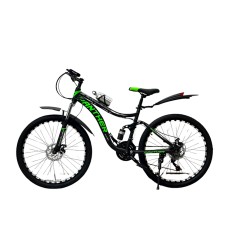 Dağ velosipedi Panther PNTAMR2606YSL, qara/yaşıl