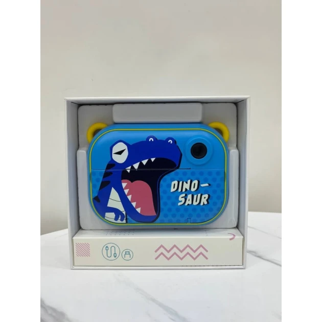 Fotoaparat YT008 Dinasor, mavi Fotoaparat YT008 Dinasor, mavi