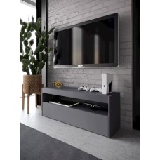 TV üçün tumba 3563_LETNEWHatAndr, LDSP, boz, 45x34.3x112 sm