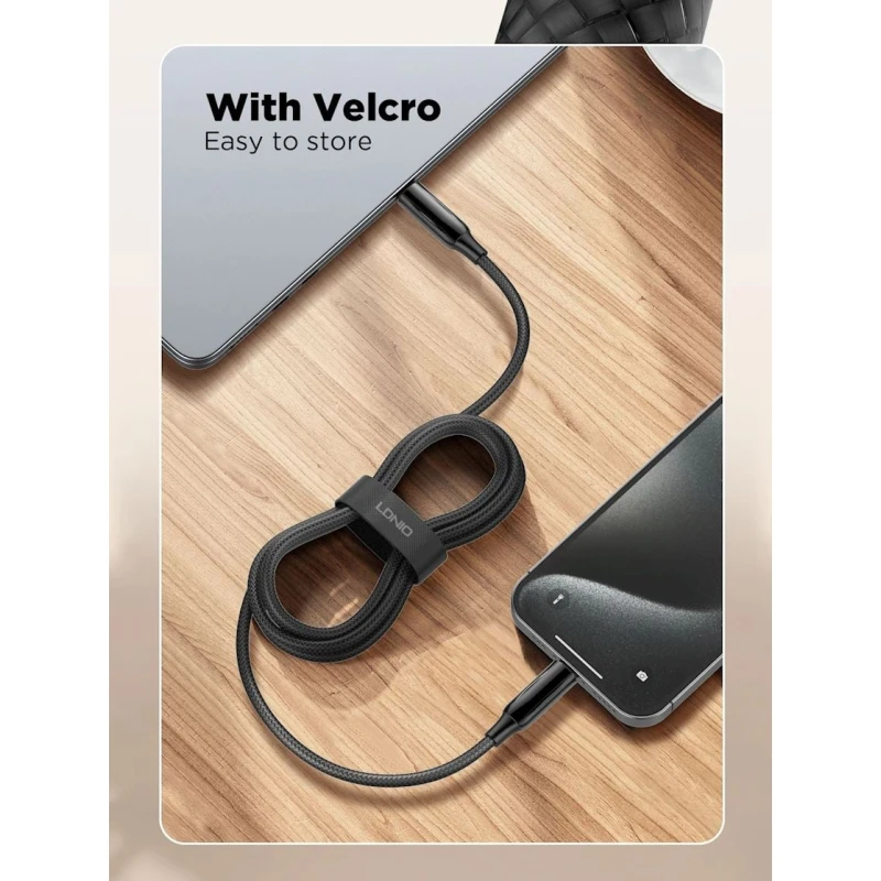 Kabel USB LDNIO LC921C Type-C to Type-C 1 m