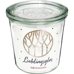 Банка Flink & Sauber 500 мл, с крышкой, Прозрачный