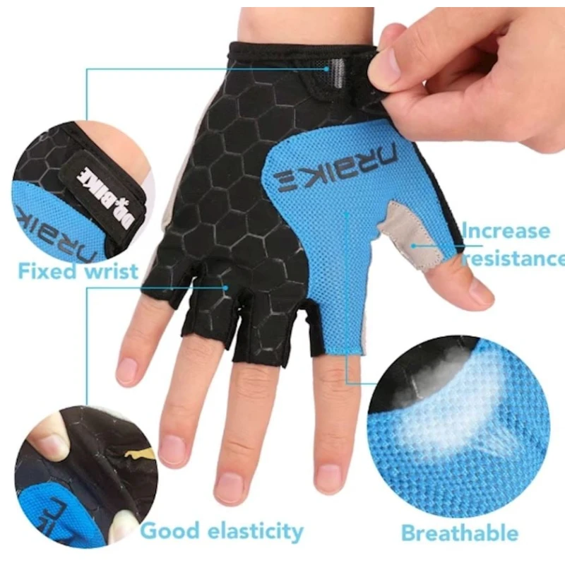 Velosiped əlcəyi Arbike, göy, universal ölçü