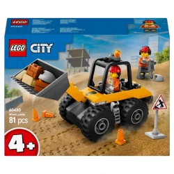 Конструктор LEGO City Yellow Construction Wheel Loader 60450, 81 деталь, от 4 лет
